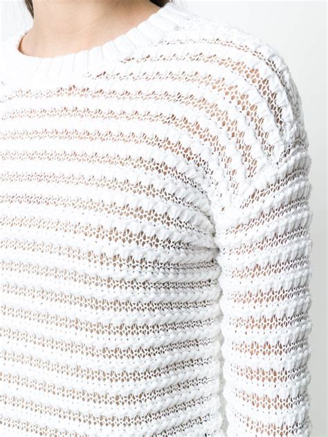 michael michael kors open weave knit pullover linen sweater|The Perfect Women's Designer Sweaters .